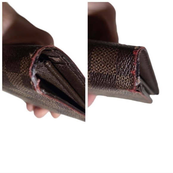 🧧GREAT LOUIS VUITTON  Damier Long Wallet 🎈+GIFT - Picture 7 of 13